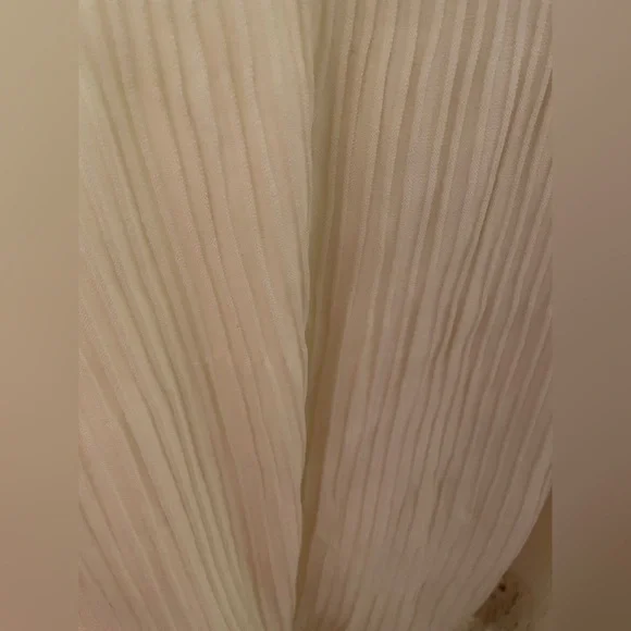 NWT Express Ribbed Halter Midi Dress w/ Fringe - Picture 8 of 9